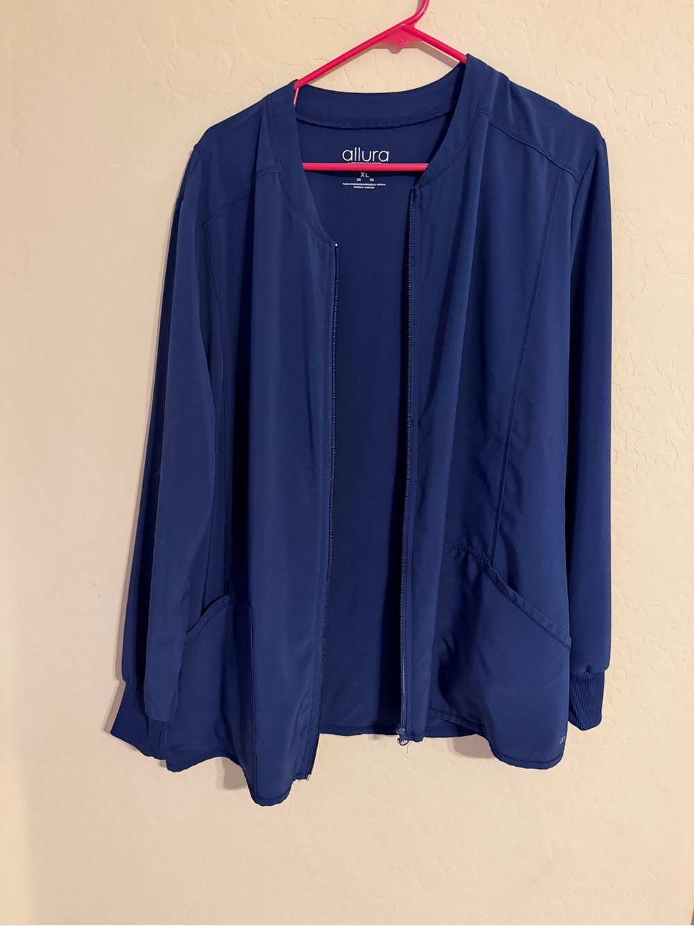Allure Navy Lightweight Bomber Jacket